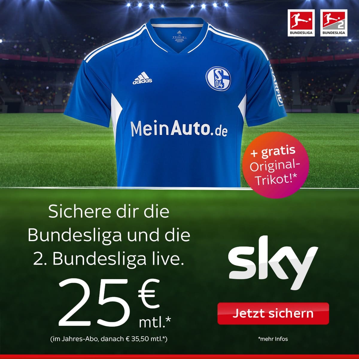Sky Bundesliga Aktion