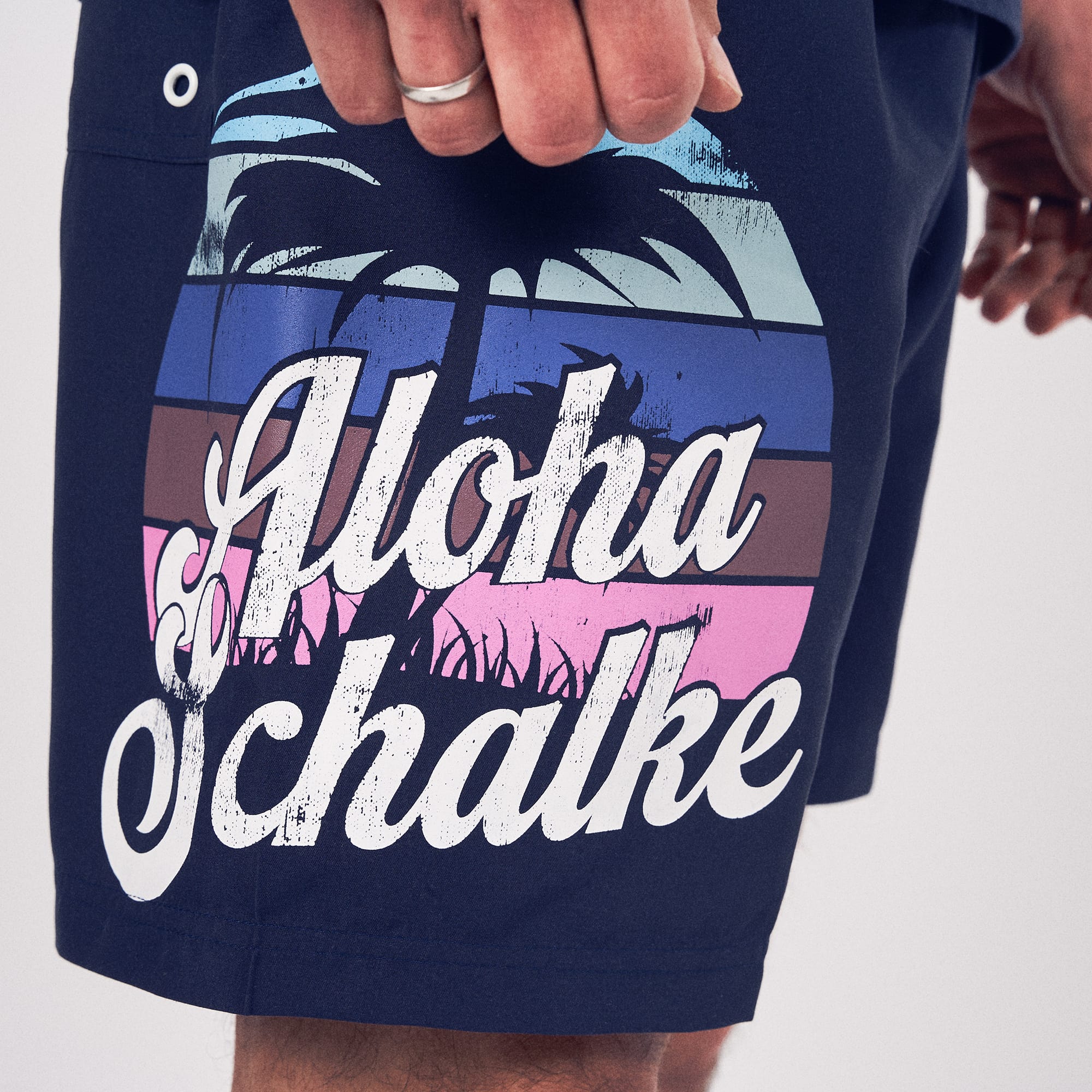 Badeshorts Aloha navy