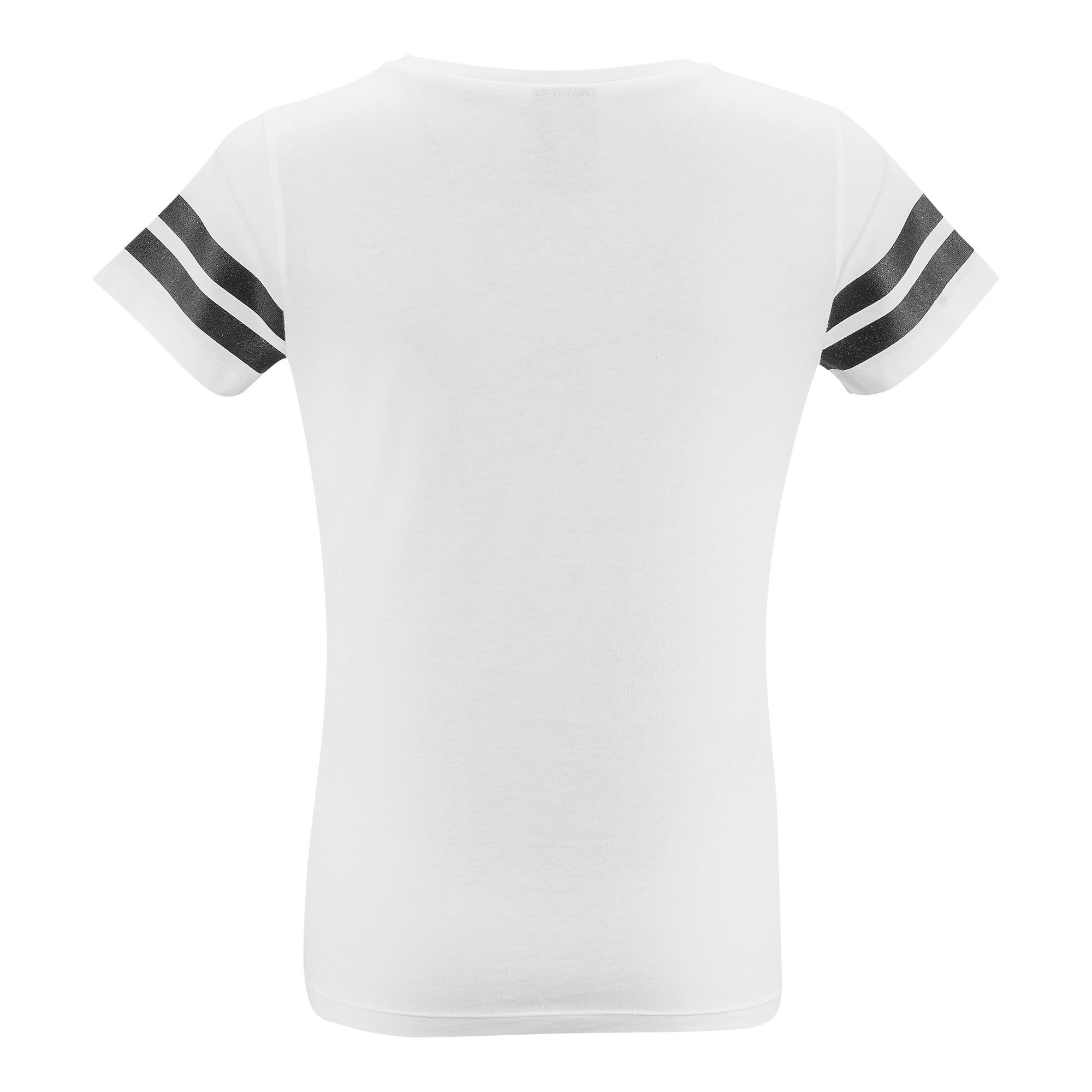 T-Shirt Damen College white