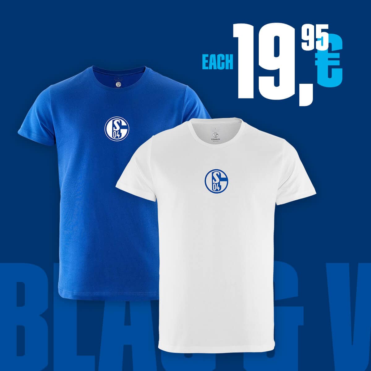 blue and white t-shirts