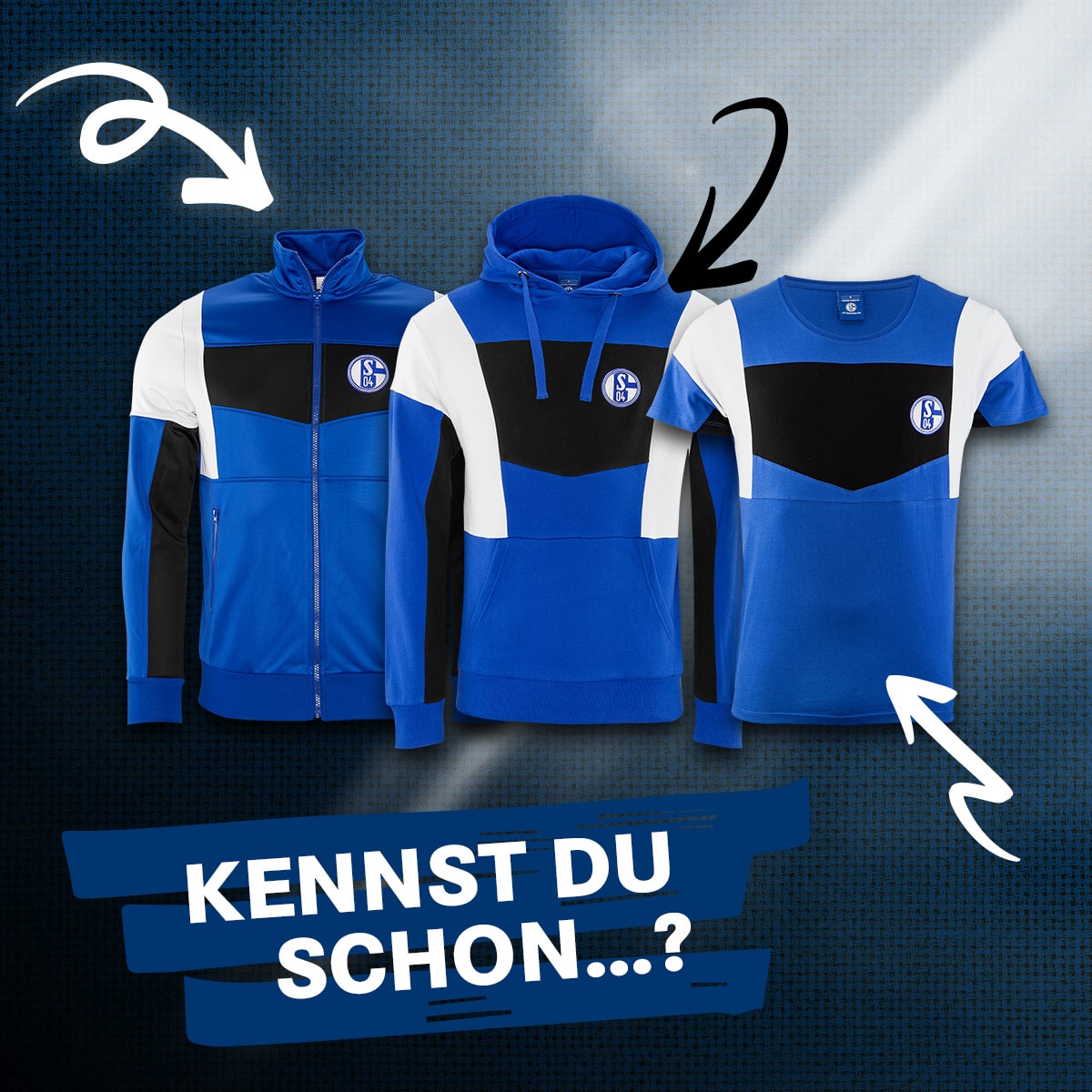 FC Schalke 04 Fanartikel T-Shirt Camo Größe L