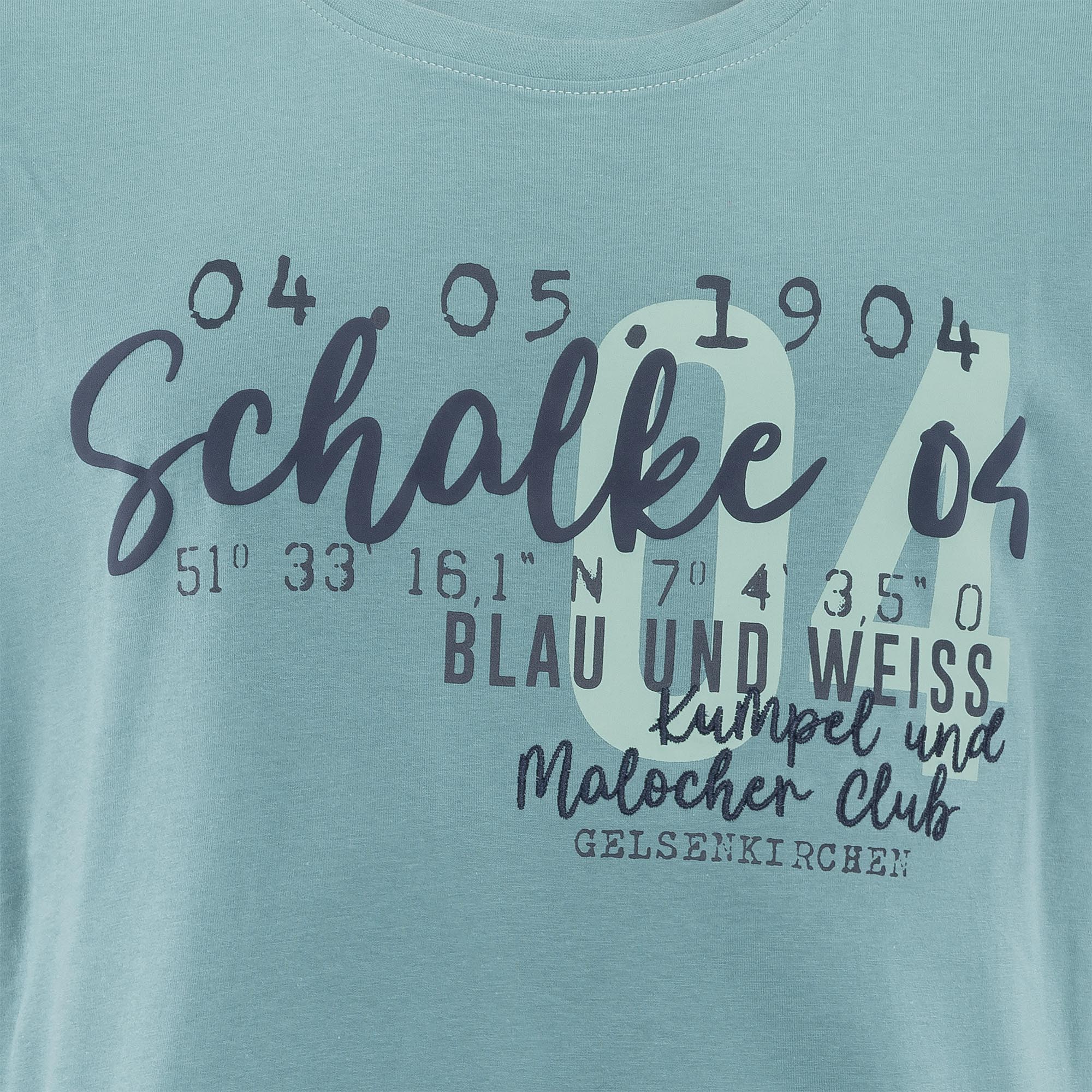 T-Shirt Schalke petrol