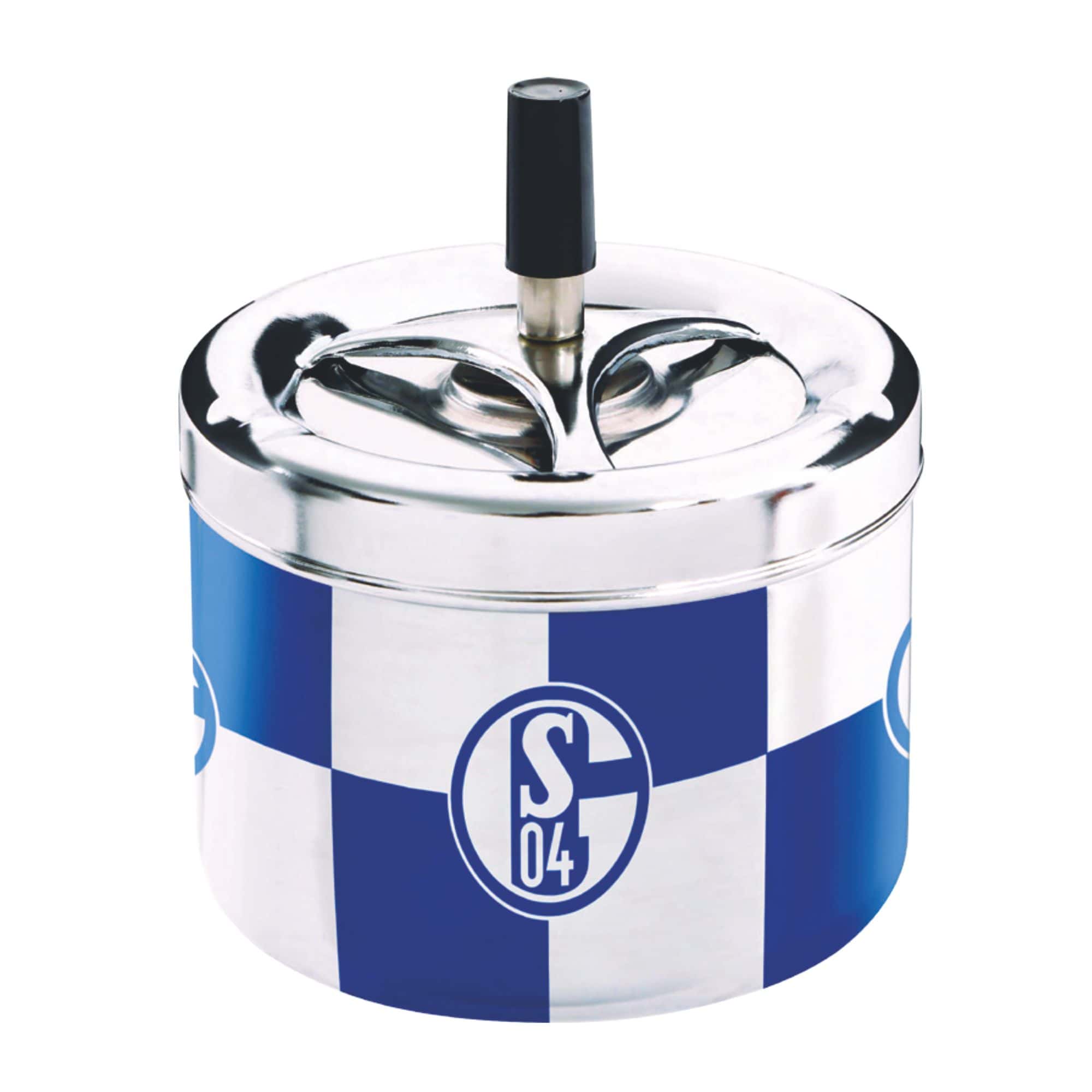 FC Schalke 04 S04 Brotdosen-Set Königsblau Fußball Logo Fanartikel 