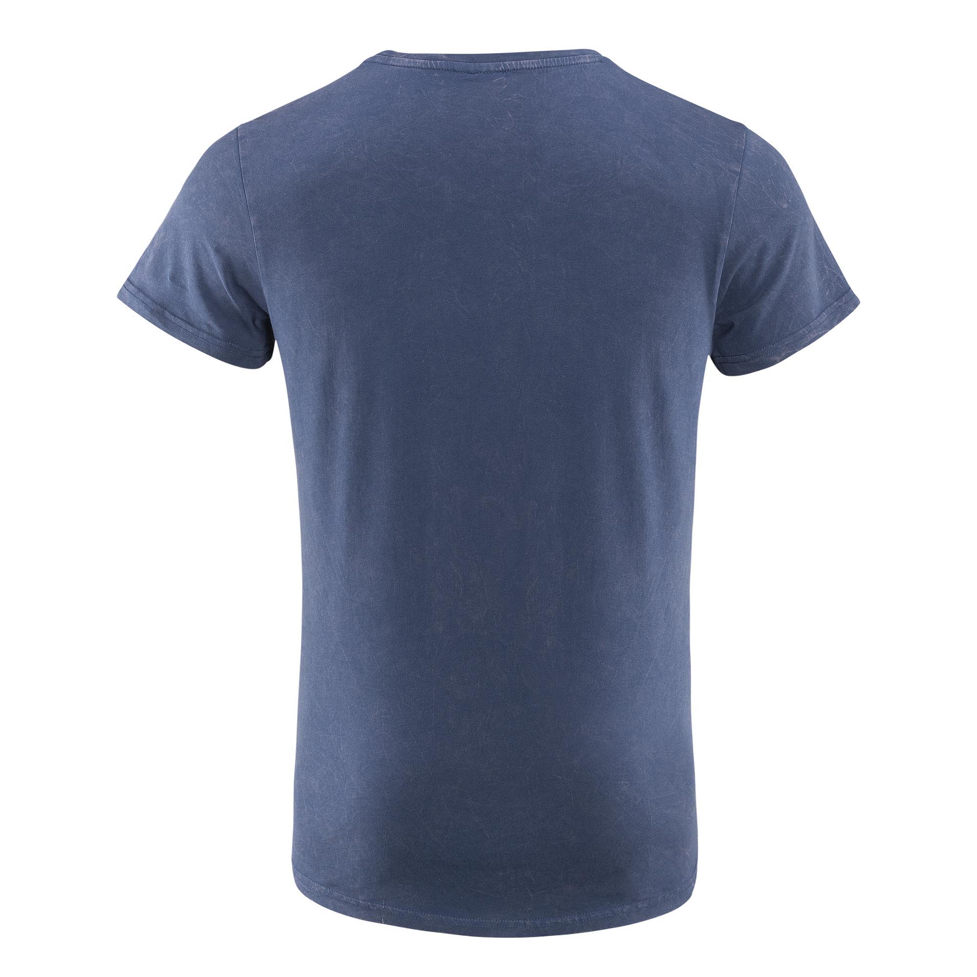 T-Shirt GE washed blue