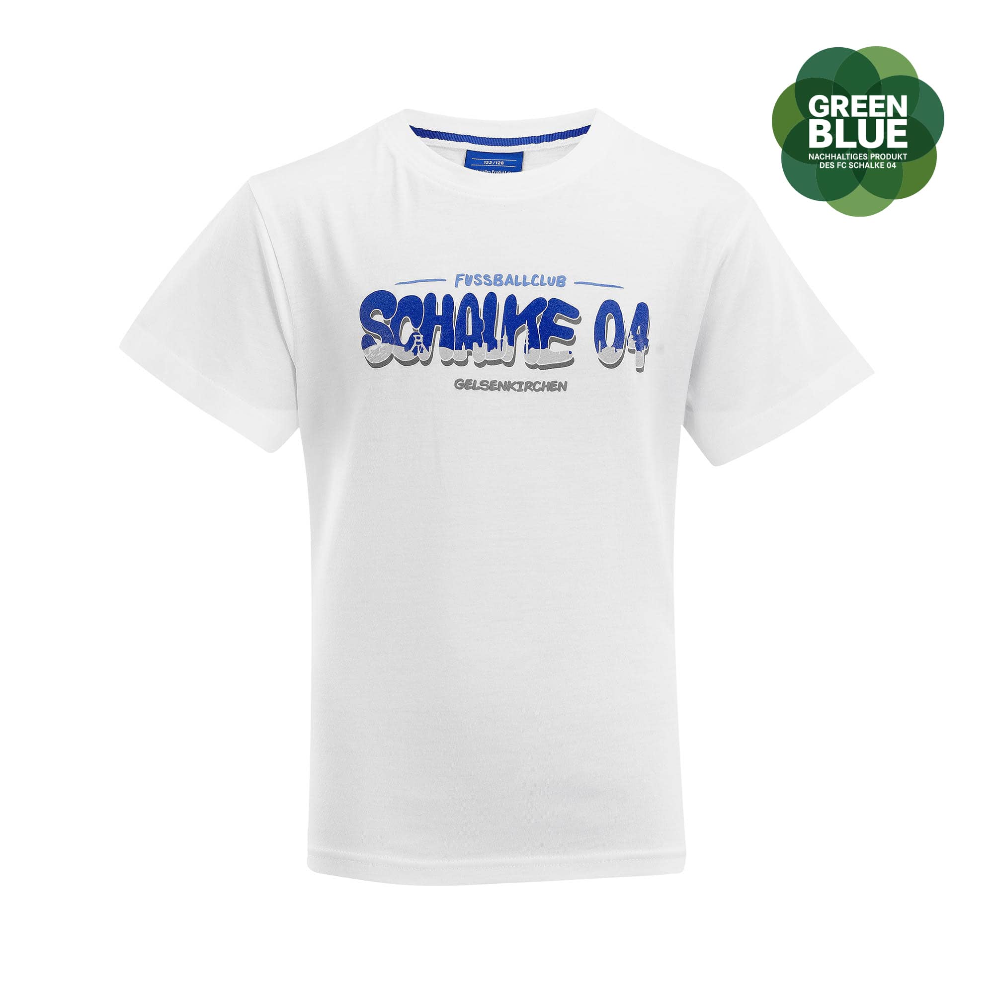 T-Shirt Kids Schalke 04 weiß