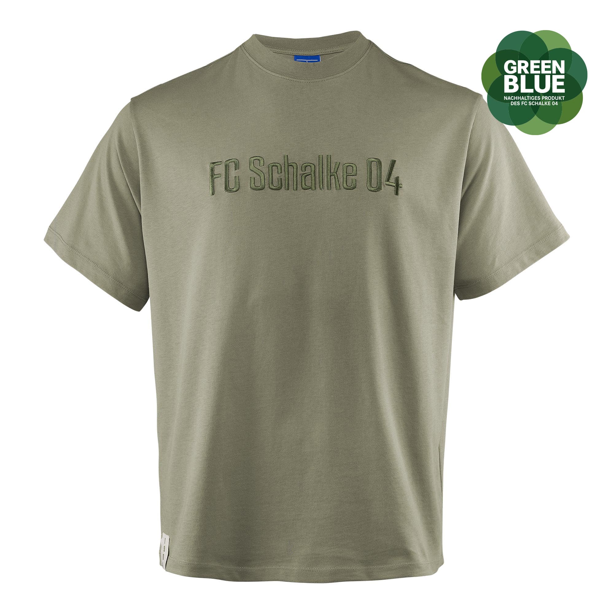 T-Shirt FC Schalke 04 khaki VT