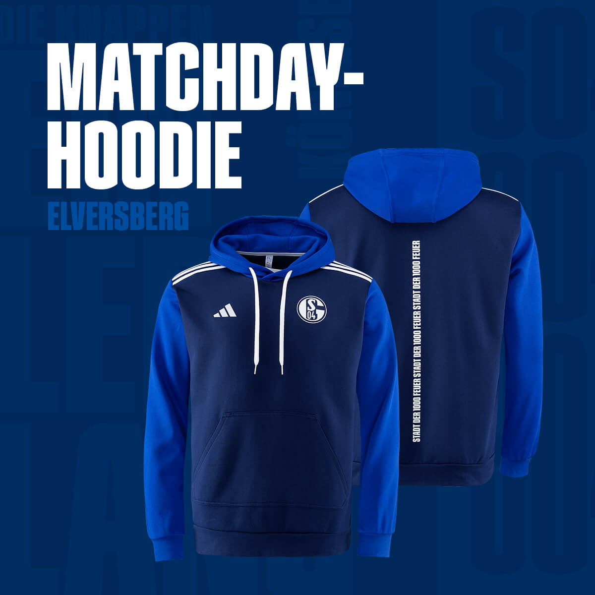 Matchday hoodie adidas FC Schalke 04