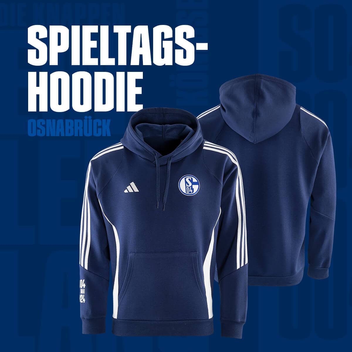 Spieltagshoodie adidas FC Schalke 04