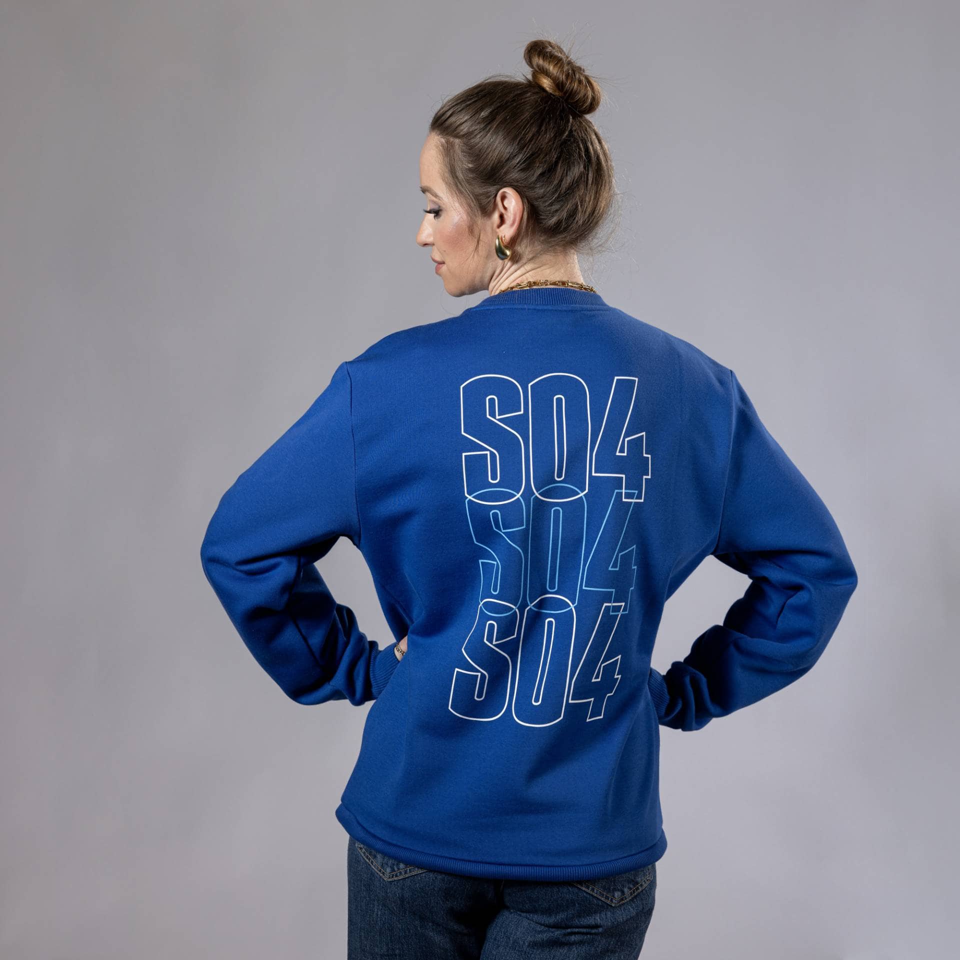 Sweatshirt 120 Jahre königsblau FC Schalke 04 Fanshop